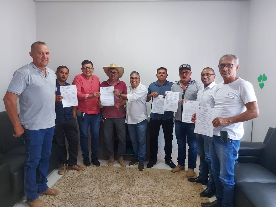 Assinatura da Ordem de Serviço para inicio da reforma Câmara Municipal